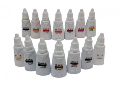 สีสักคิ้ว-ไฉ่ยี่ไต้หวัน - ห้างขายอุปกรณ์เสริมสวยและเครื่องสัก